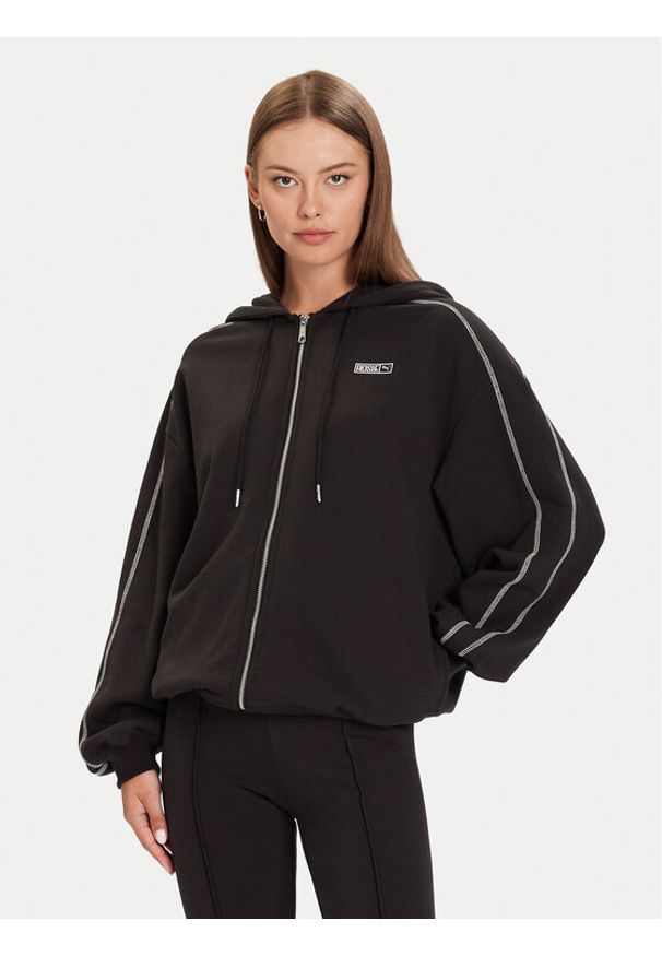 Puma Bluza PUMA X ROSÉ T7 633801 01 Czarny Oversize. Kolor: czarny. Materiał: bawełna