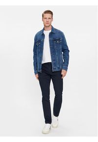 Pepe Jeans Kurtka jeansowa Pinners PM402715 Niebieski Regular Fit. Kolor: niebieski. Materiał: bawełna #5