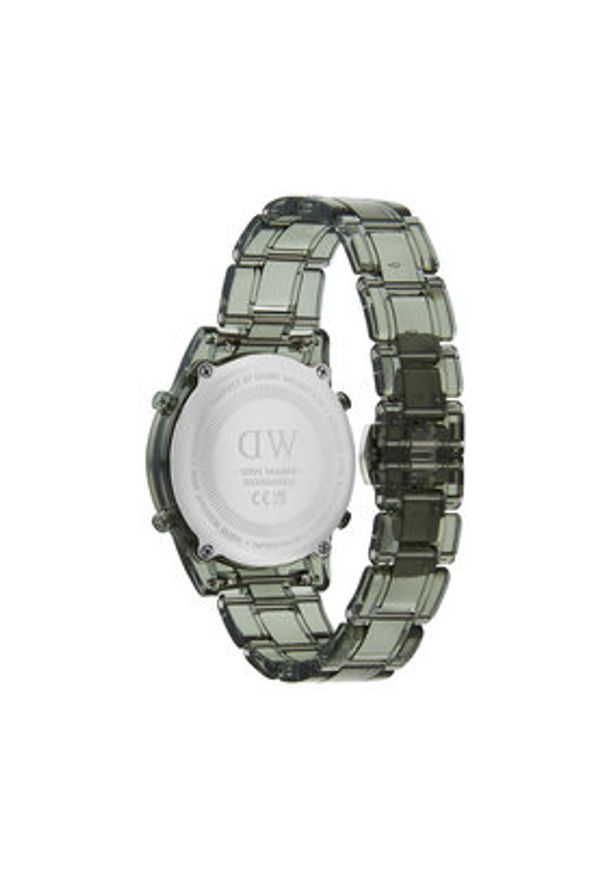 Daniel Wellington Zegarek DW00100762 Zielony. Kolor: zielony