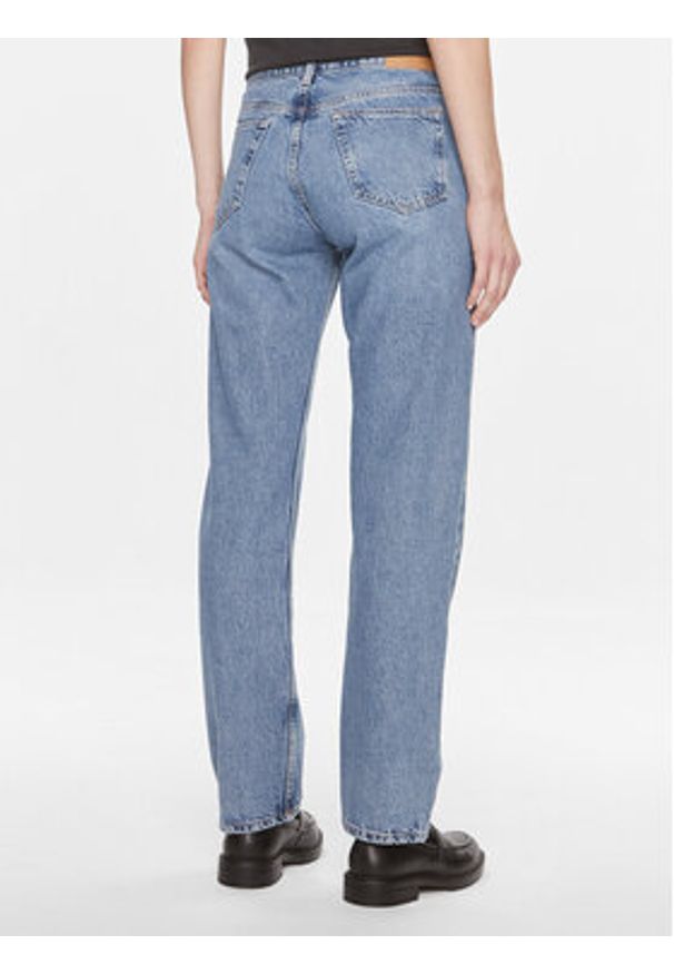 Samsoe & Samsoe - Samsøe Samsøe Jeansy Susan F23400103 Niebieski Straight Fit. Kolor: niebieski