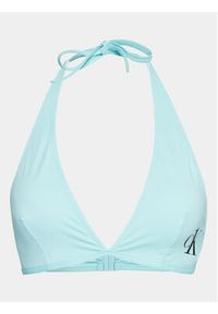 Calvin Klein Swimwear Góra od bikini KW0KW01306 Niebieski. Kolor: niebieski. Materiał: syntetyk #3