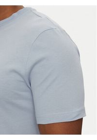 Calvin Klein T-Shirt Double Logo K10K114149 Błękitny Regular Fit. Kolor: niebieski. Materiał: bawełna #5