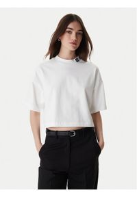 Hugo - HUGO T-Shirt Damelody 50561189 Biały Regular Fit. Kolor: biały. Materiał: bawełna #1