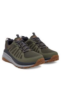 skechers - Skechers Trekkingi Switch Back-Venture Seeker 237686/GRMT Khaki. Kolor: brązowy. Materiał: materiał. Sport: turystyka piesza #4