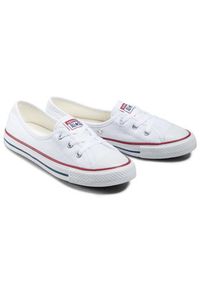Converse Trampki Ctas Ballet Lace Slip 566774C Biały. Kolor: biały. Materiał: materiał #5