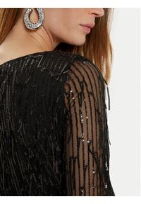 only - ONLY Bluzka Spacy 15331803 Czarny Cropped Fit. Kolor: czarny. Materiał: syntetyk #3