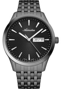 Zegarek Adriatica Zegarek męski Adriatica A8327.S116Q czarny. Kolor: czarny #1