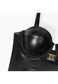 Intica - Gorsetowy komplet na specjalne okazje Heredia. Kolor: czarny. Materiał: materiał #7