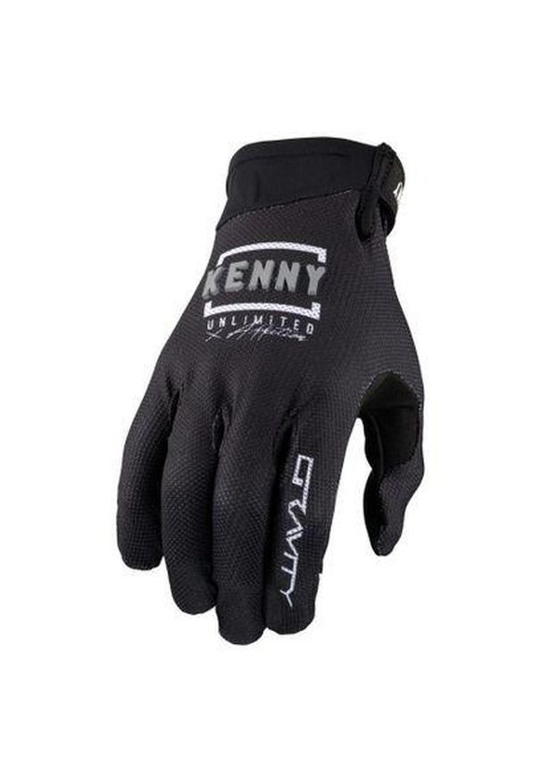KENNY - Rękawice Kenny Gravity. Kolor: czarny. Materiał: syntetyk. Sport: kolarstwo