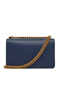 Pinko - PINKO Torebka Love One Mini Dc AI 25-26 PLTT 100074 A0F1 Granatowy. Kolor: niebieski. Materiał: skórzane #3