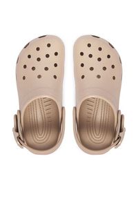 Crocs Klapki Classic Enamel Buckle Clog 213347 Beżowy. Kolor: beżowy #4