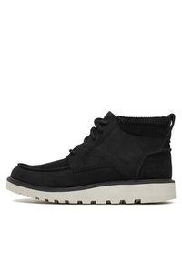 Clarks Trzewiki Barnes Mid 261741287 Czarny. Kolor: czarny. Materiał: skóra, zamsz #5