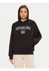 Guess Bluza V5RQ02 KCLD1 Brązowy Regular Fit. Kolor: brązowy. Materiał: syntetyk, bawełna #1