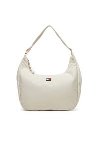 Torebka Tommy Jeans. Kolor: beżowy