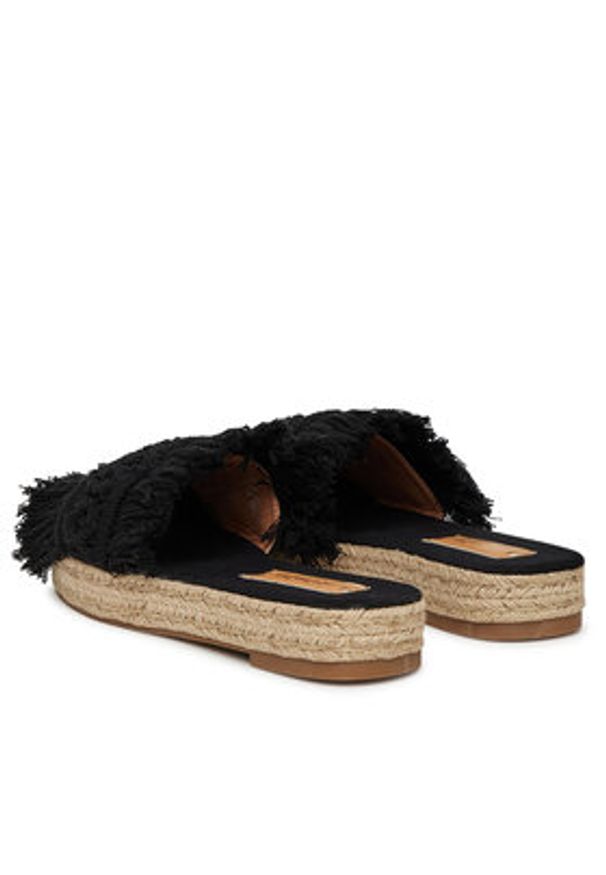 DeeZee Espadryle S294 Czarny. Kolor: czarny. Materiał: materiał