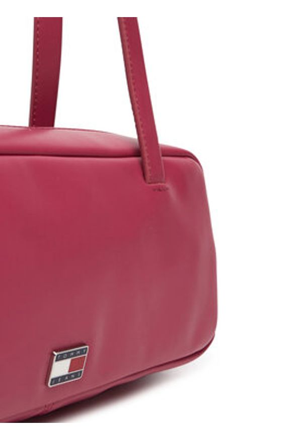 Tommy Jeans Torebka Tjw City Shoulder Bag AW0AW18075 Czerwony. Kolor: czerwony. Materiał: skórzane