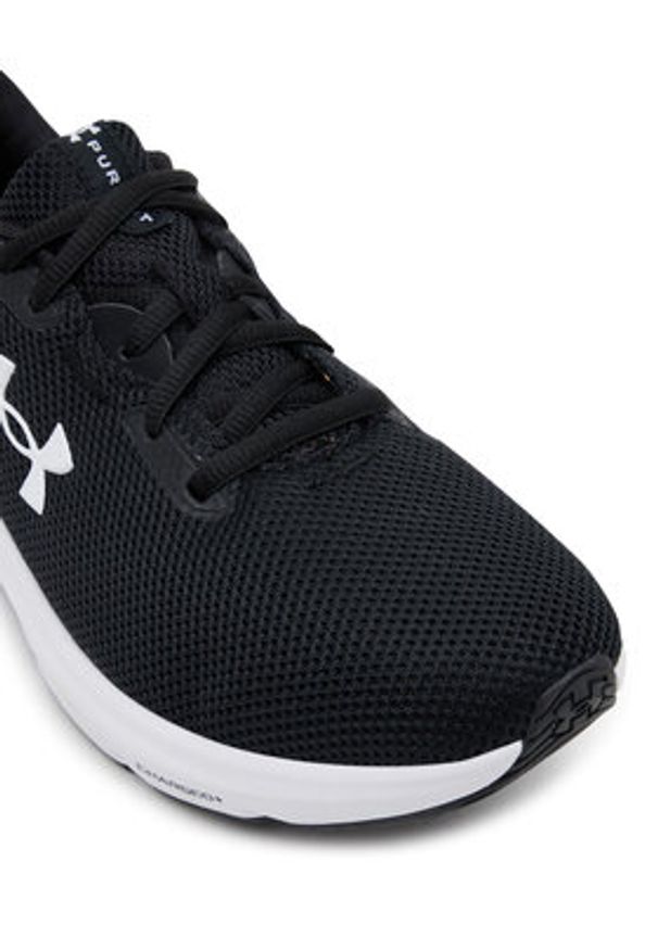 Under Armour Buty do biegania Ua W Charged Pursuit 4 3028261 Czarny. Kolor: czarny. Materiał: materiał