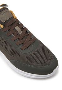 Geox Sneakersy U Klaiver U55LBB 06K9J C3009 Khaki. Kolor: brązowy. Materiał: materiał #6