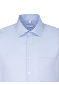 Seidensticker Koszula 01.193650 Niebieski Regular Fit. Kolor: niebieski