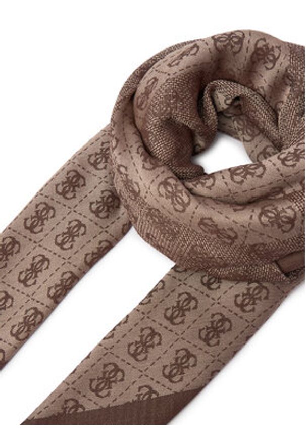 Guess Chusta AW5449 VIS03 Brązowy. Kolor: brązowy. Materiał: wiskoza