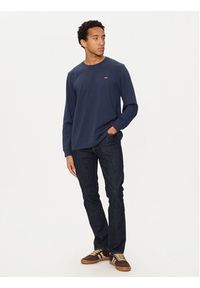 Levi's® Longsleeve Original Logo Tee 72848-0001 Granatowy Regular Fit. Kolor: niebieski. Materiał: bawełna. Długość rękawa: długi rękaw #2