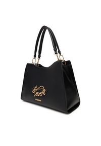 Love Moschino - LOVE MOSCHINO Torebka JC4261PP0MKG0000 Czarny. Kolor: czarny. Materiał: skórzane #4