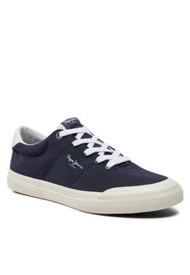 Pepe Jeans Sneakersy Kenton Serie M PMS31041 Granatowy. Kolor: niebieski. Materiał: materiał