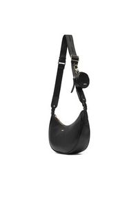 BOSS Torebka Sandy Halfmoon 50558133 Czarny. Kolor: czarny. Materiał: skórzane #6