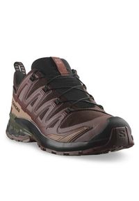 salomon - Salomon Buty do biegania Xa Pro 3D V9 Gore-Tex L47583500 Brązowy. Kolor: brązowy. Materiał: materiał. Technologia: Gore-Tex #4