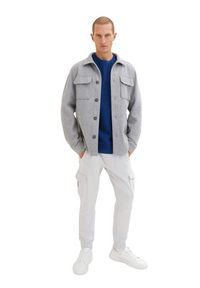 Tom Tailor Sweter 1032302 Niebieski Regular Fit. Kolor: niebieski. Materiał: bawełna #5