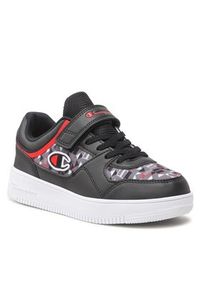 Champion Sneakersy Rebound Graphic S32416-CHA-KK001 Czarny. Kolor: czarny. Materiał: skóra #3