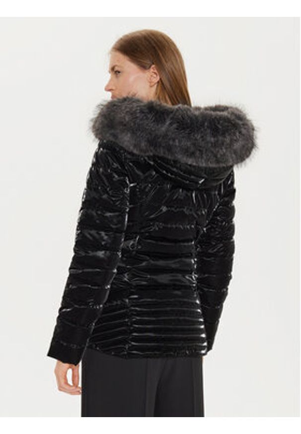 Marciano Guess Kurtka puchowa 4BGL01 7176A Czarny Regular Fit. Kolor: czarny. Materiał: syntetyk