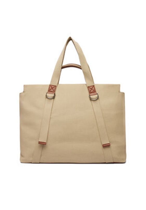 Guess Torba weekendowa HMOSCM P6246 Beżowy jasny. Kolor: beżowy. Materiał: materiał