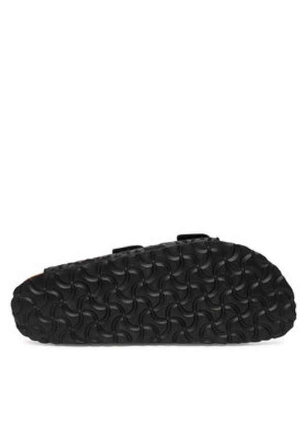 Birkenstock Klapki Arizona 1030563 Czarny. Kolor: czarny. Materiał: skóra