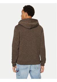 Quiksilver Bluza Keller AQYFT03340 Brązowy Regular Fit. Kolor: brązowy. Materiał: syntetyk