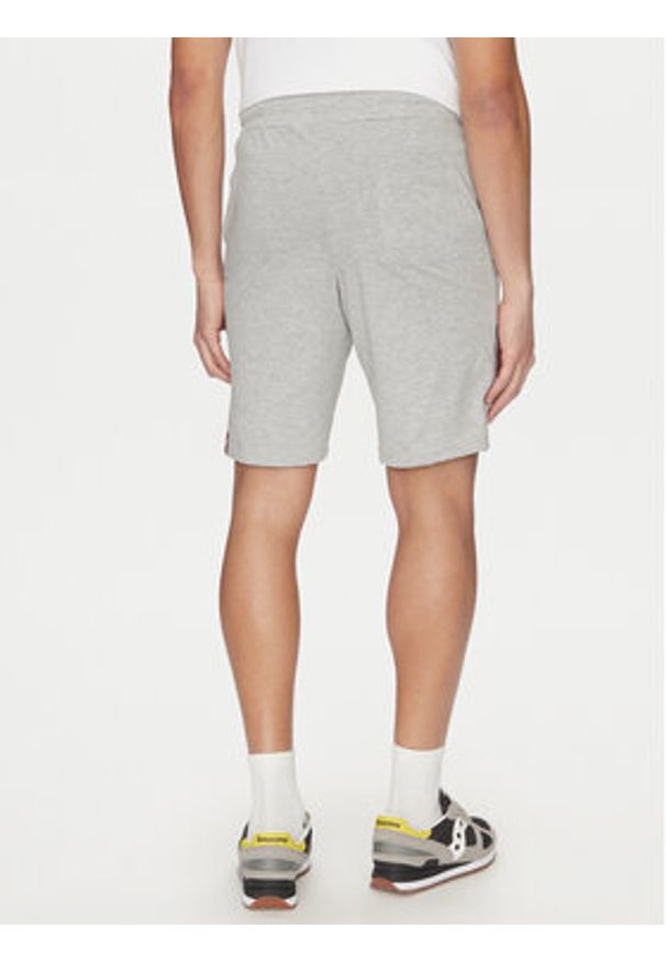 Alpha Industries Szorty sportowe 116366 Szary Regular Fit. Kolor: szary. Materiał: bawełna. Styl: sportowy