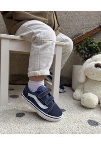 Buty Chłopak Vans Old Skool niebieski. Okazja: na co dzień. Kolor: niebieski. Model: Vans Old Skool #2