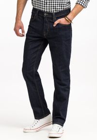 Mustang - MUSTANG WASHINGTON STRAIGHT MĘSKIE SPODNIE JEANSOWE JEANSY DŻINSY DENIM BLUE 1015351 5000 940