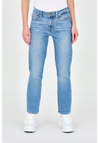 7 FOR ALL MANKIND Niebieskie damskie jeansy Roxanne, Rozmiar 27. Kolor: niebieski. Styl: vintage