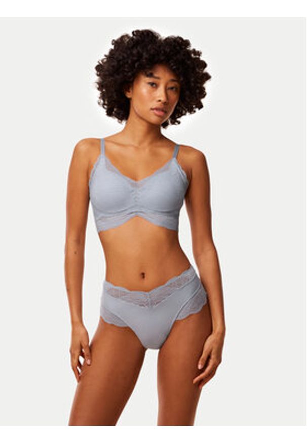 Triumph Figi klasyczne Lift Smart Bandeau Maxi EX 10215945 Niebieski. Kolor: niebieski. Materiał: syntetyk