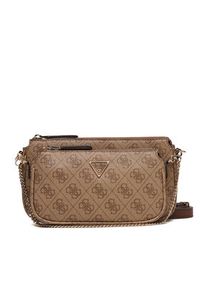 Guess Torebka Noelle II Mini HWBG96 72710 Beżowy. Kolor: beżowy. Materiał: skórzane #8