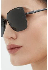 Vogue - VOGUE okulary przeciwsłoneczne damskie kolor szary. Kolor: szary #6