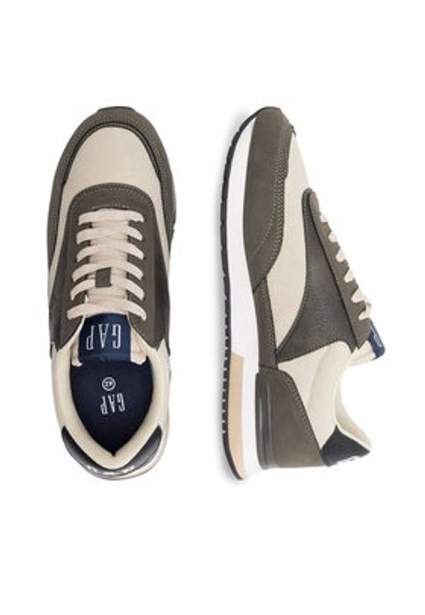 GAP - Gap Sneakersy GAF007F5SMOLSDGP Brązowy. Kolor: brązowy. Materiał: syntetyk