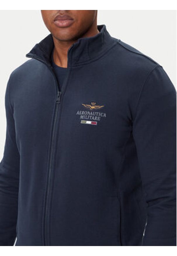 Aeronautica Militare Dres 252TF0102UF00662 Granatowy Regular Fit. Kolor: niebieski. Materiał: bawełna