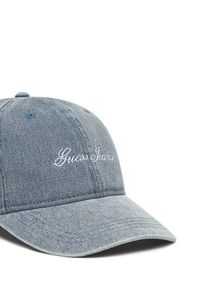 Guess Jeans Czapka z daszkiem M6GZB4 WF8V1 Niebieski. Kolor: niebieski. Materiał: bawełna #3