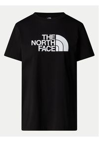 The North Face T-Shirt Easy NF0A8A6G Czarny Loose Fit. Kolor: czarny. Materiał: bawełna