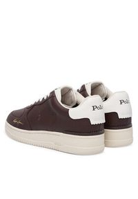 Polo Ralph Lauren Sneakersy 809P13086003 Brązowy. Kolor: brązowy. Materiał: skóra #2
