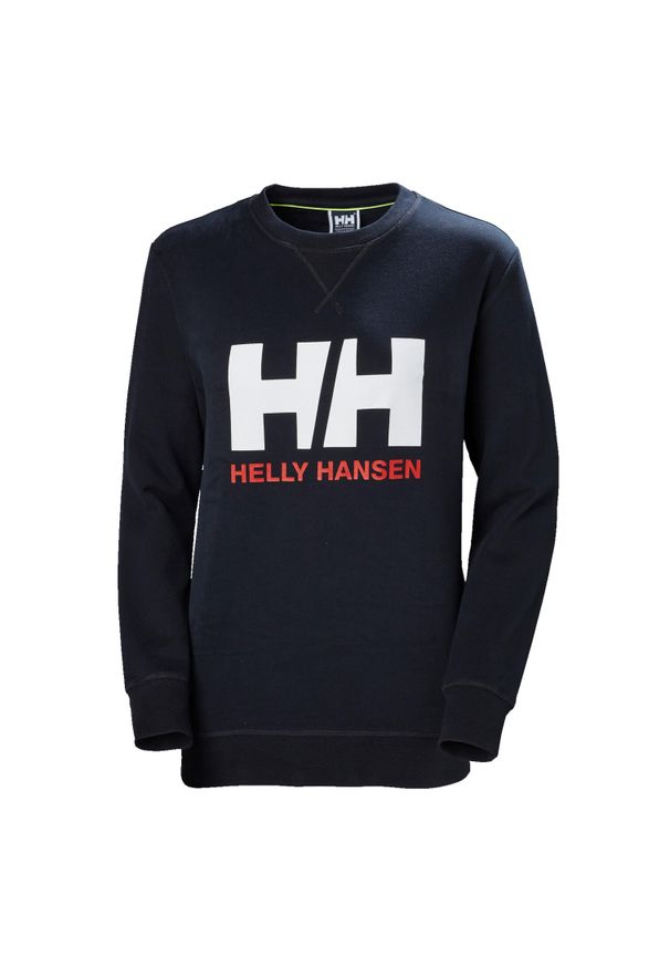 Bluza damska Helly Hansen Logo Crew. Kolor: niebieski