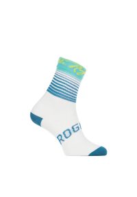 ROGELLI - Skarpetki sportowe damskie Rogelli Impress. Kolor: żółty, niebieski, wielokolorowy, biały. Sport: kolarstwo #1