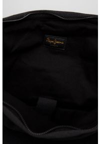 Pepe Jeans plecak JOE BACKPACK męski kolor czarny duży z aplikacją. Kolor: czarny. Wzór: aplikacja #3
